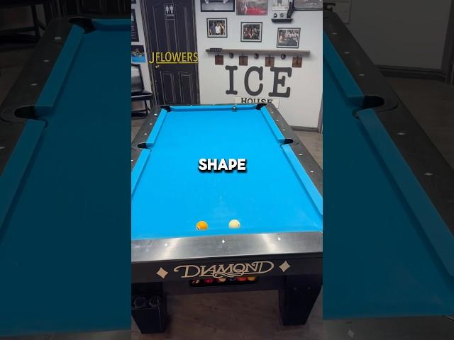 How to Make a Frozen Ball and Get Shape  #magicmikebilliards