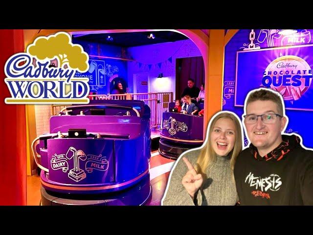 Cadbury Chocolate Quest Is OPEN! Cadbury World NEW Dark Ride POV & Review!