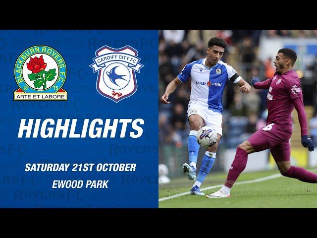Highlights: Blackburn Rovers v Cardiff City