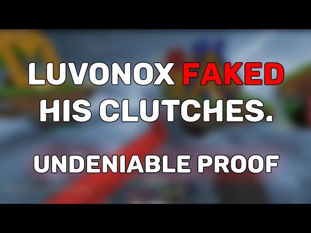 Luvonox FAKED his Hacker Clutches (EXPOSED)