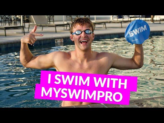 Retired NCAA Swimmer Tries the MySwimPro App