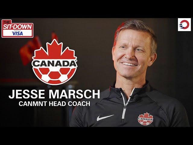 Jesse Marsch on viral Trump message & trophy hunting with the CanMNT  | THE SIT-DOWN by Visa ️