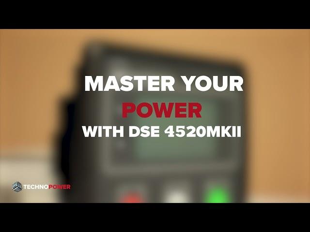 DSE4520MKII – Precision Control & Protection for Your Generator