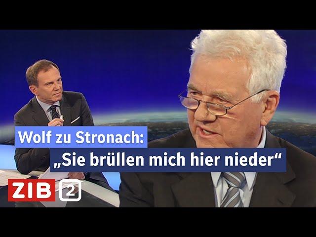 Legendäres Stronach-Interview bei Armin Wolf | ZIB2  vom 29.11.2012