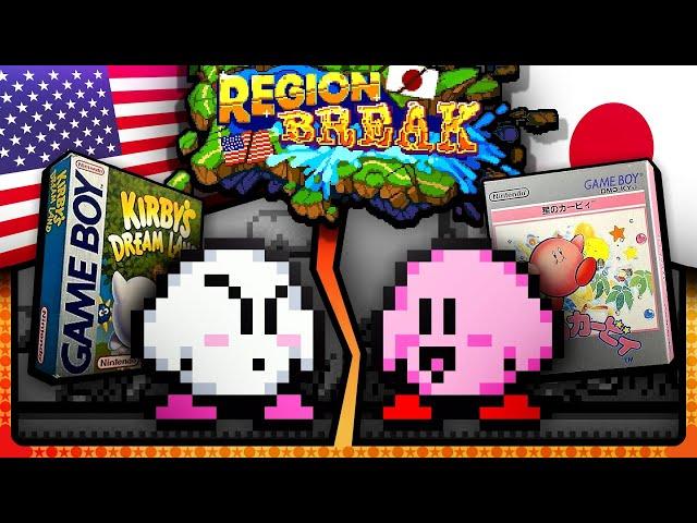 Japanese Kirby Games are VERY Different - Region Break