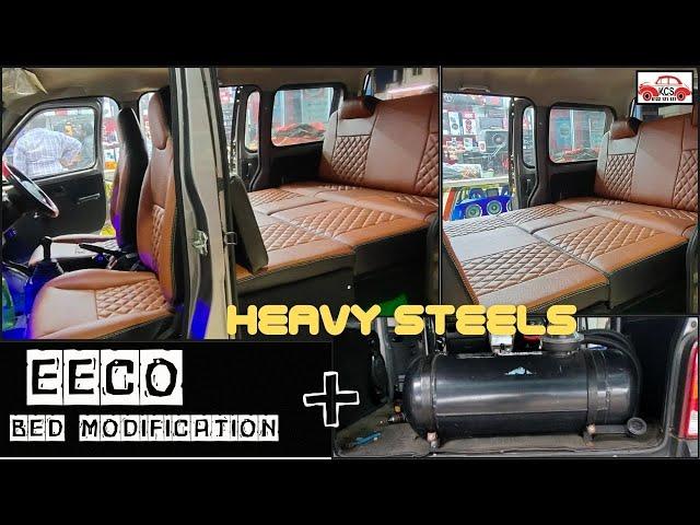 #eeco SUBSCRIBER FROM TRICHY !! | BED MODIFICATION | MULTI PURPOSE | SEAT COVERS |#kcs #kovaicars