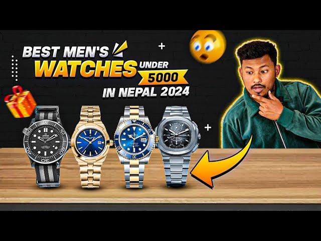 Top QualityMen's Watch⌚️Under Rs.5,000 in Nepal| Timeless Legacy Nepal 2024