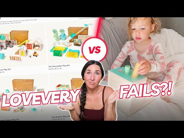 LOVEVERY BEST + WORST PLAY KITS Ranked By Age | Montessori Subscription Toy Box