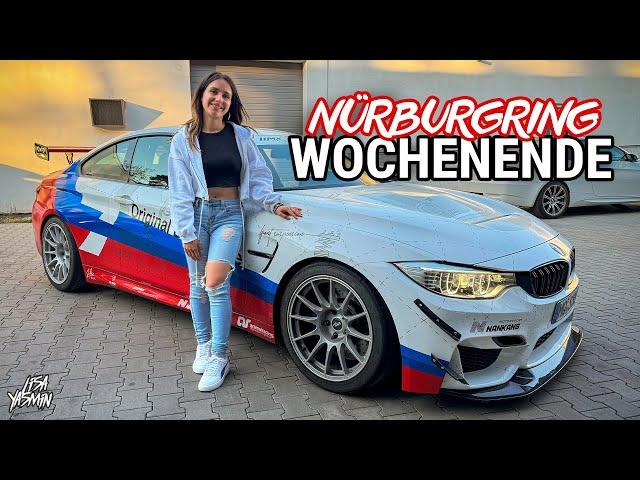 Läuft der M4 jetzt?  | Nürburgring Wochenende | Lisa Yasmin