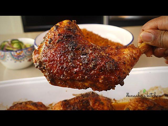 How to make the best melt in your mouth tasty Oven Baked Chicken  - quick roasted chicken recipes