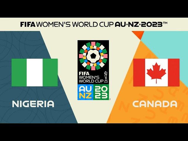 NIGERIA vs CANADA ᴴᴰ 21.07.2023 - FIFA Women’s World Cup 2023 | FIFA 23