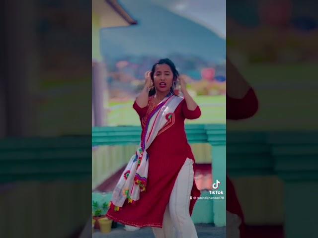 Rabina bhandari tiktok video