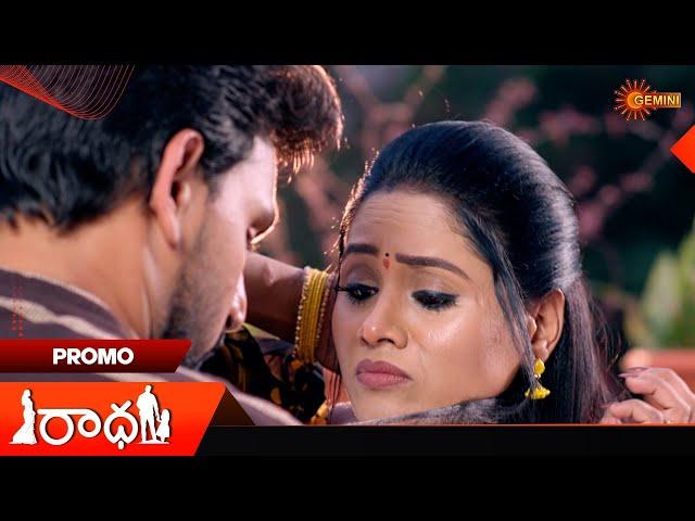 Radha- Promo |13 Dec 2024  | Telugu Serial | Gemini TV