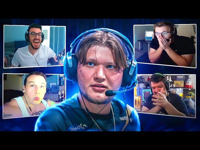 PRO PLAYERS & STRS REACT TO S1MPLE EPIC PLAYS!