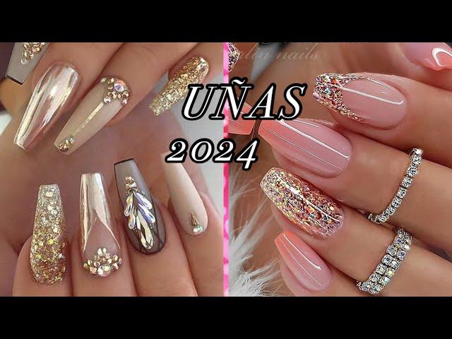 UÑAS ELEGANTES 2024 TENDENCIAS DE MODA PARA CHICAS CON  MUCHO ESTILO