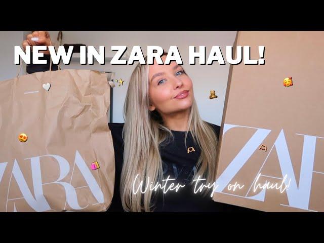 NEW IN ZARA HAUL! WINTER ESSENTIALS 