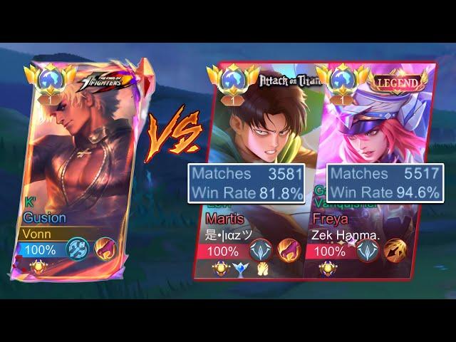 I MET PRO MARTIS & FREYA IN RANK GAME!! ( TOP GLOBAL VS TOP GLOBAL )