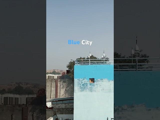 Blue city of India #bluecity #jodhpur #rajasthani #india #shorts