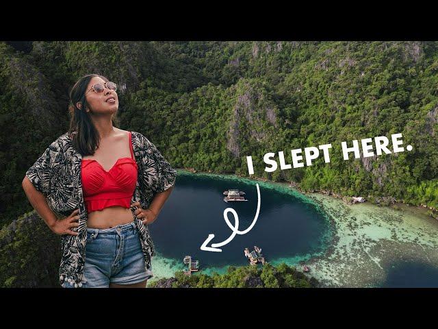 I slept on the only HOUSEBOAT in Coron, Palawan  | Room tour & Price