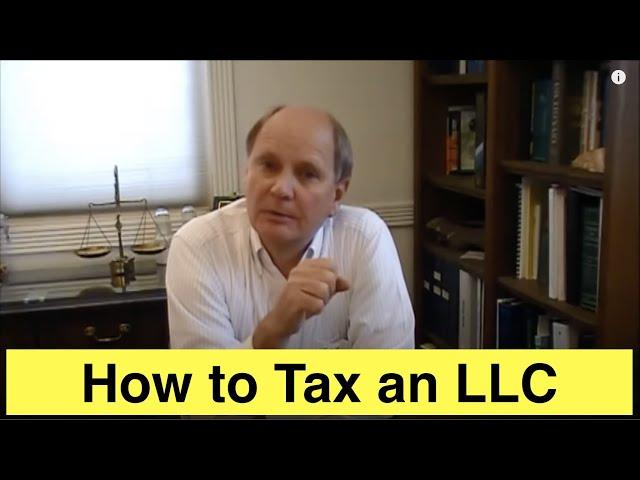 Taxation of an LLC