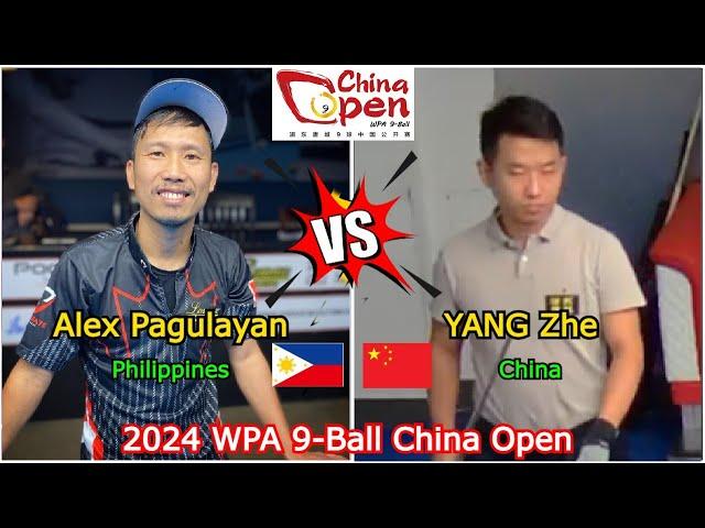 Alex Pagulayan VS Yang Zhe | 2024 WPA 9-Ball China Open - Round 1