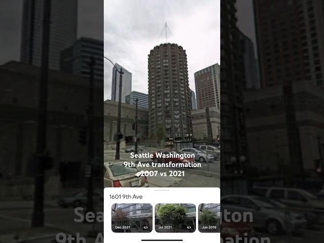 Seattle Washington 9th Ave transformation #seattle #street #timelapse #construction