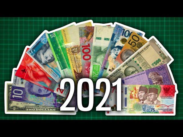 World's Coolest Banknotes 2021 - Voted By You!