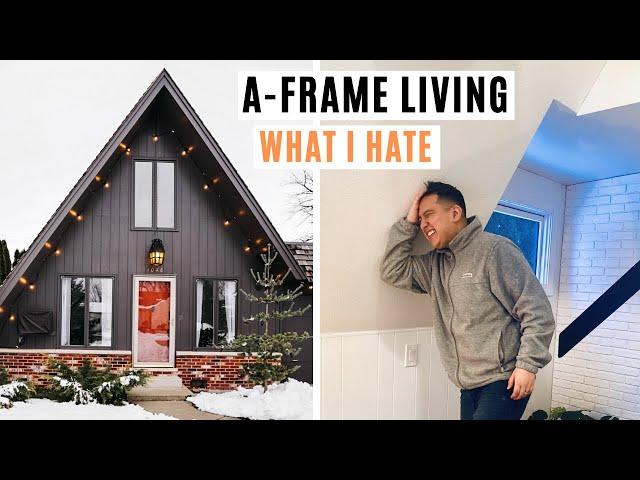 What I Wish I Knew Before Living in my A-Frame House Full Time