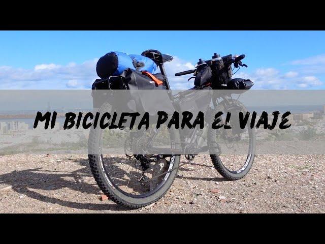 Mi BICICLETA para VIAJAR  || ¿Dónde llevo TODO el material?