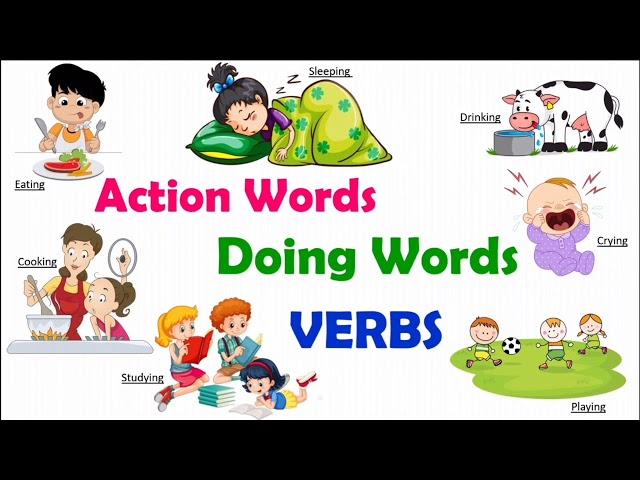 Action words | doing words | verbs