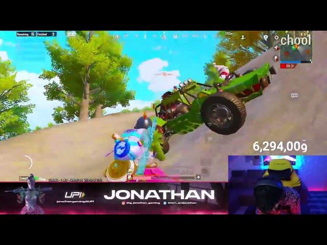 jonathan 1v4 full boom bam  35kills #jonathangaming #lozzzgamig #ternding #shorts