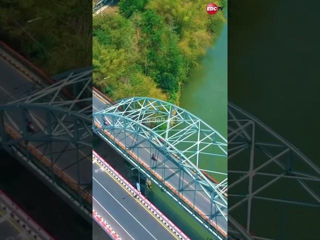 Jembatan Trisula, ikon Kabupaten Blitar yang semakin cantik setelah direnovasi
