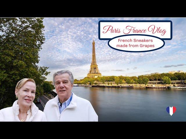 Paris France Vlog | Hidden Gem on the Seine River | French Sneakers Made from Grapes