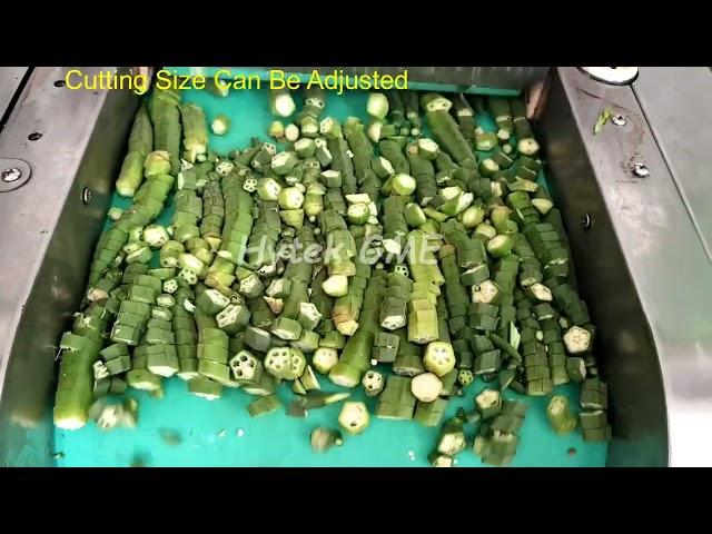 Okra Bhindi (भिन्डी), Beans, Leafy Vegetables Cutting Machine for Dehydration | Frozen Vegetables