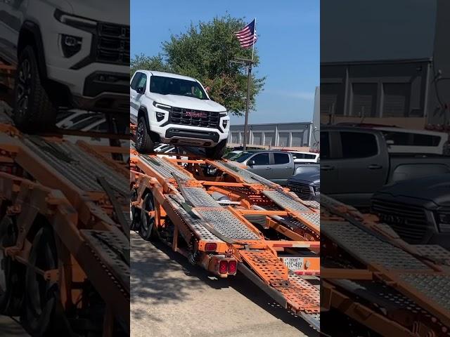 New 2024 GMC canyon AT4 truck delivery