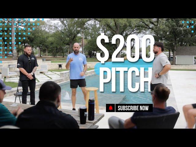 $200 Pitch-Off Best Pitch in Toughest Roofing Market | Lee Haight