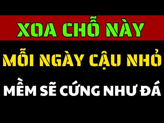 90% Quý Ông Mất Phong Độ Vì Không Biết Huyệt Này Ở Bàn Chân!