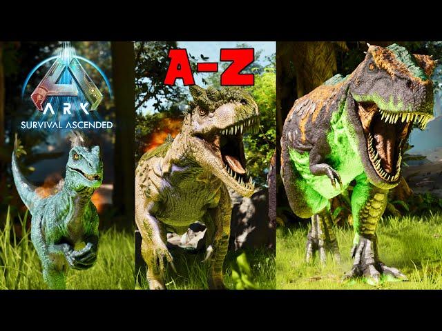 EVERY Creature & Dinosaur In ARK: Survival Ascended & Everything You Need To Know About Them!