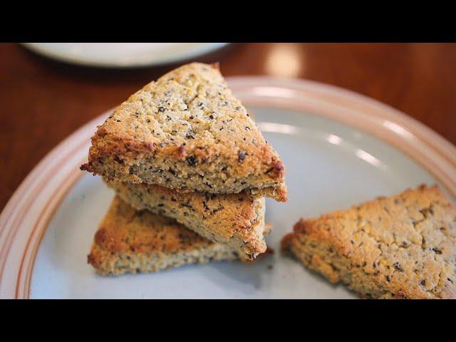 꿀을 넣어 만든 향긋한 글루텐프리 허니 레몬 얼그레이 스콘 | Gluten-Free Honey Lemon Earl Grey Scones