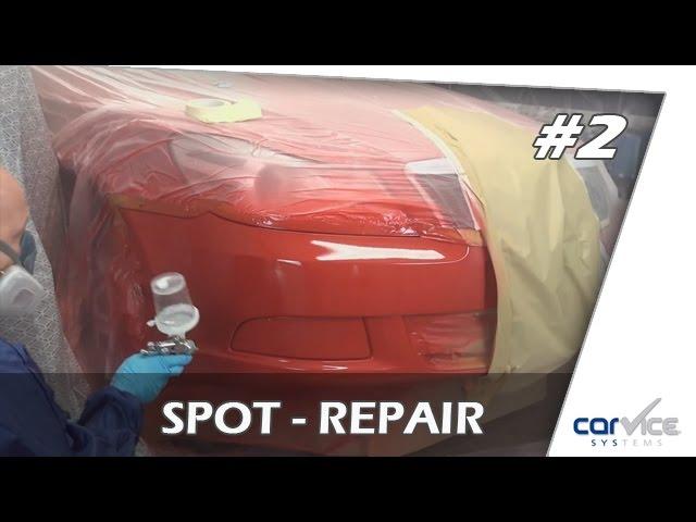 Spot Repair so geht´s ! Teil #2     Lackreparatur Stoßstange