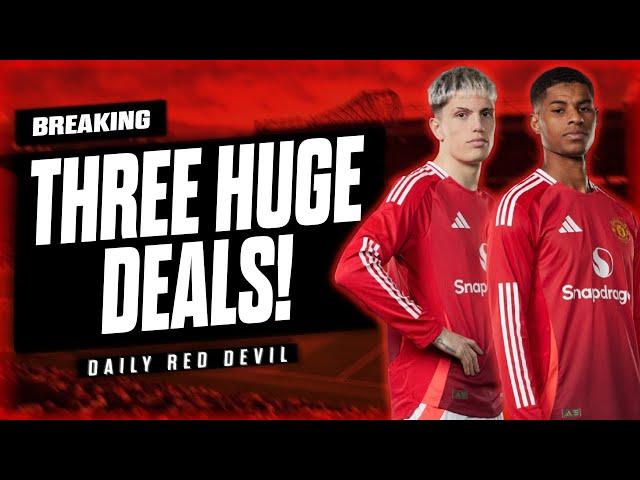 £40MILLION Garnacho Bid REJECTED! Nene Dorgeles DEAL? Rashford To Dortmund! | Manchester United News