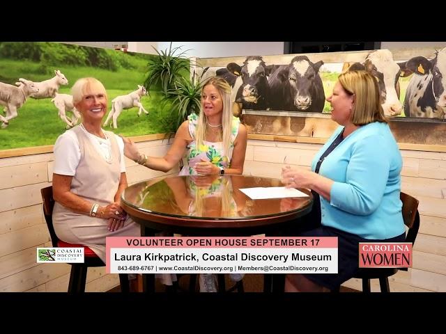 CAROLINA WOMEN | Laura Kirkpatrick: Volunteer Open House 2024 | Coastal Discovery Museum | WHHITV