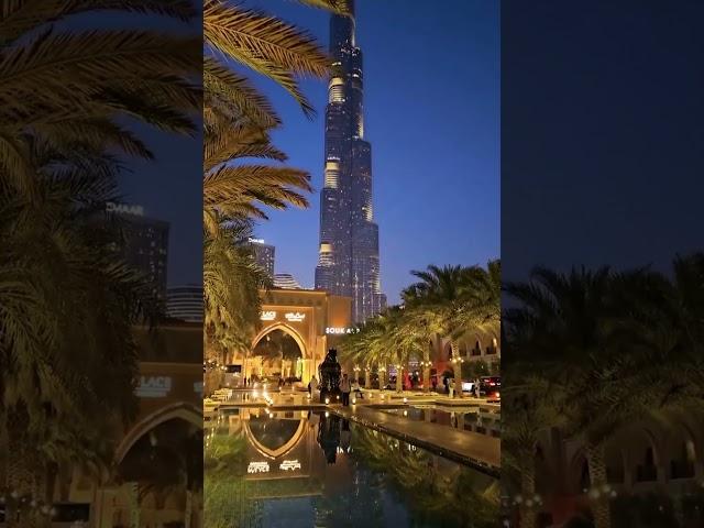 Breathtaking views from the Burj Khalifa! ️ #BurjKhalifa #DubaiSkyline