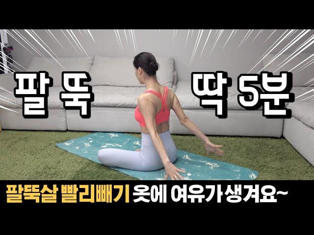 매일 5분만 해서 팔뚝살빼자!! 딱 5분 투자 최대효과