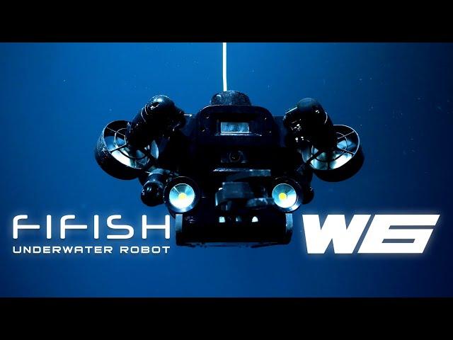 FIFISH  PRO W6 - Industrial-Grade Underwater ROV Platform FIFISH  PRO W6