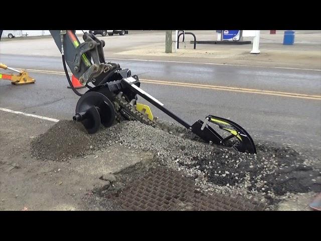 Digga Trencher on Road / Asphalt | Digga Australia