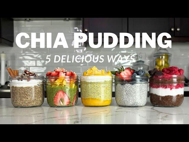 5 Delicious Chia Pudding Recipes | Easy & Healthy Breakfast Ideas