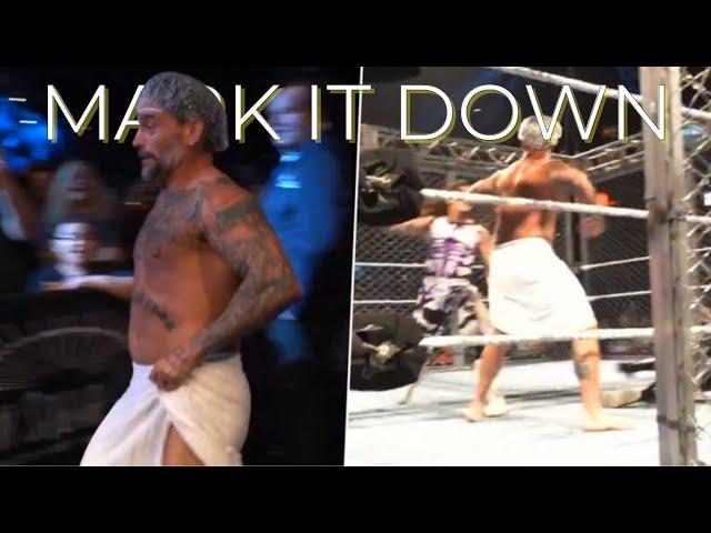 CM Punk Saves Damian Priest in a Towel