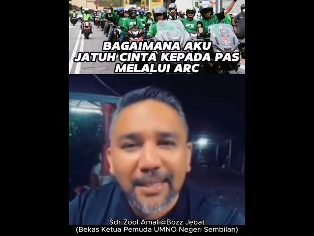 BEKAS KP UMNO N9 TERUJA BERSAMA PAS