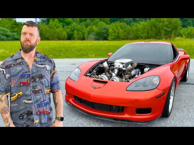 We Built A TWIN TURBO Junkyard Corvette!